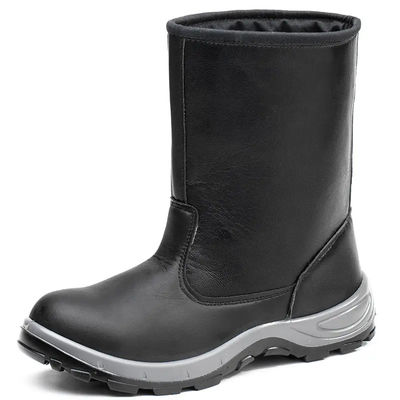 acheter Chaussures de travail à haute coupe noires pour hommes soudage chaussures de sécurité avec orteil en acier online manufacture
