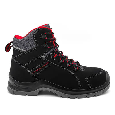 acheter S3 Bottes de sécurité en cuir authentique pour hommes Bottes de sécurité respirantes pour le travail online manufacture