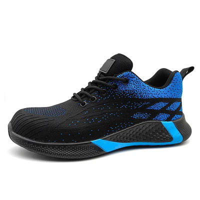 acheter Chaussures de travail industrielles respirantes S1P S3 Fly Tricot Chaussures de course légères online manufacture