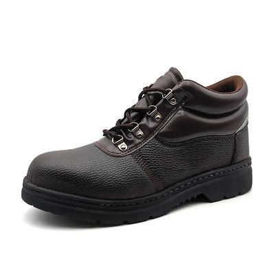 acheter Chaussures de sécurité brunes anti-ponture chaussures à orteils de fer durables anti-éclatement online manufacture