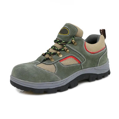 acheter S3 Chaussures de sécurité industrielle Hommes ESD Verts Chaussures à talons en acier online manufacture