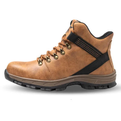 acheter Chaussures de sécurité industrielles en cuir Nubuck Chaussures à chapeau pour hommes online manufacture