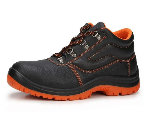 acheter Chaussures en cuir authentique pour hommes en acier à orteils / en acier à plaques chaussures d'hiver résistantes au glissement online manufacture