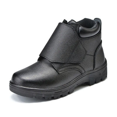 acheter Chaussures de sécurité de soudage durables en kévlar brun chaussures de sécurité à semelle moyenne pour soudeur online manufacture