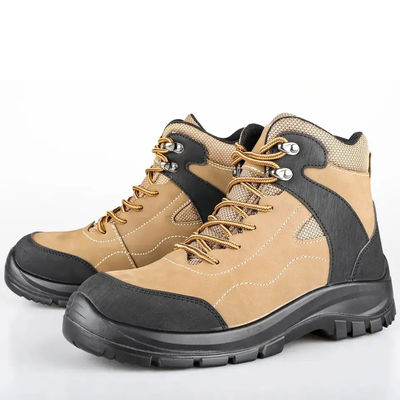 acheter Chaussures de travail à casquette jaune en acier pour hommes chaussures nubuck pour l'hiver online manufacture
