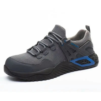 acheter Chaussures de sécurité de tricot de mouche pour femmes Chaussures légères en acier online manufacture