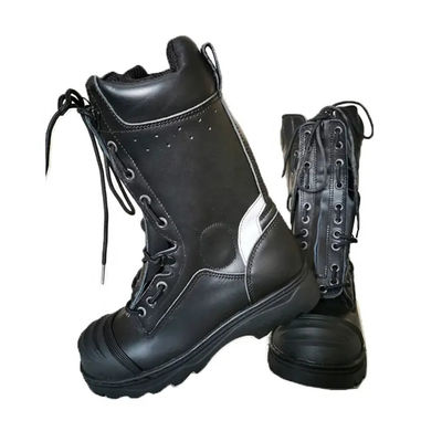 acheter Bottes de sécurité de pompiers durables Bottes de pompiers en acier pour lutter contre les incendies online manufacture