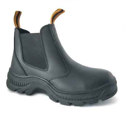 acheter Des bottes de travail résistantes à l' eau et à l' huile, des bottes de travail en acier noir Chelsea. online manufacture