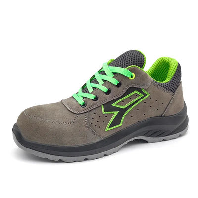 acheter Chaussures de sécurité confortables grises anti-percussion chaussures de sport en acier pour orteils industriels online manufacture