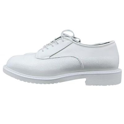 acheter Chaussures en acier à orteils blancs Unisexe chaussures de sécurité à semelle en PU anti-écrasement anti-ponture online manufacture