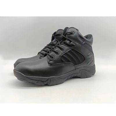 acheter Chaussures de randonnée en plein air pour hommes respirantes Mid Top Chaussures de travail avec fermeture à glissière latérale online manufacture