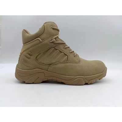 acheter Bottes de travail en suède pour hommes Marron Bottes de randonnée légères dans le désert online manufacture