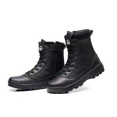 acheter Bottes de combat pour la randonnée en suède de vache Bottes d'alpinisme en caoutchouc durable online manufacture