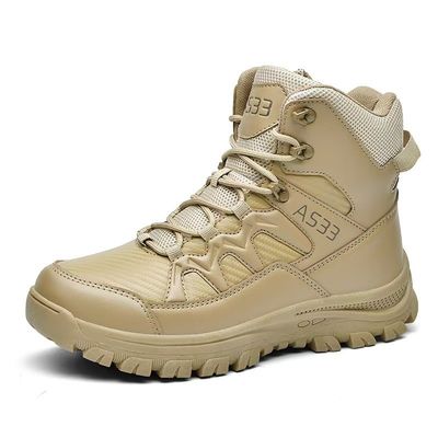 acheter Chaussures de combat tactiques de grande taille chaussures de randonnée jaunes pour le désert online manufacture