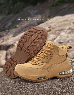 acheter Chaussures de travail de sécurité à semelle de coussin d'air en tissu d'Oxford pour une protection maximale online manufacture