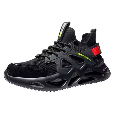 acheter Des chaussures de sécurité anti-écrasement EVA confortables et durables avec un haut tricoté volant online manufacture