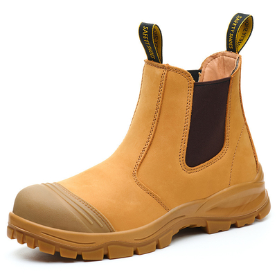 acheter Bottes de sécurité à embout en acier avec semelle intercalaire en Kevlar et semelle en PU antidérapante pour le travail industriel online manufacture