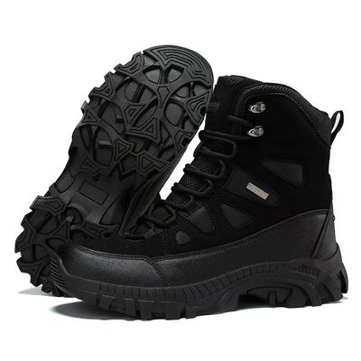 Des bottes tactiques militaires durables, marron, pour la randonnée, des bottes de combat, respirantes