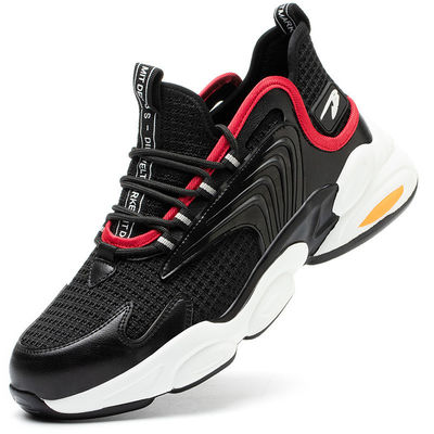 Chaussures de travail de sport Kevlar anti-poignardant effet confortable chaussures de sécurité en acier pouce empêcher l'écrasement empêcher la collision